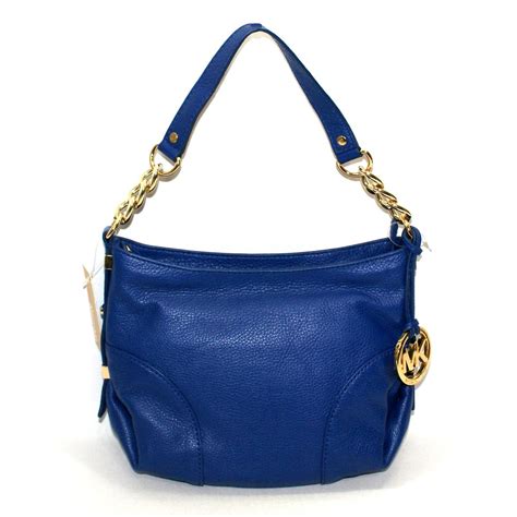 michael kors cheap cobalt blue shoulder bag|discontinued michael kors bags.